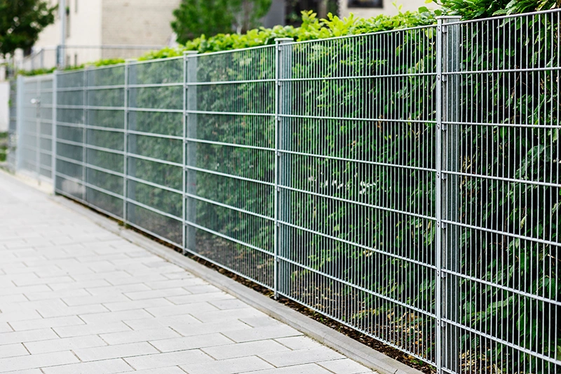 Stabgitterzaun Korte Gartenbau